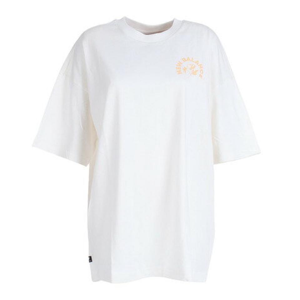 ニューバランス(new balance)(レディース)半袖Tシャツ レディース Bloomy オーバーサイズ WT31555