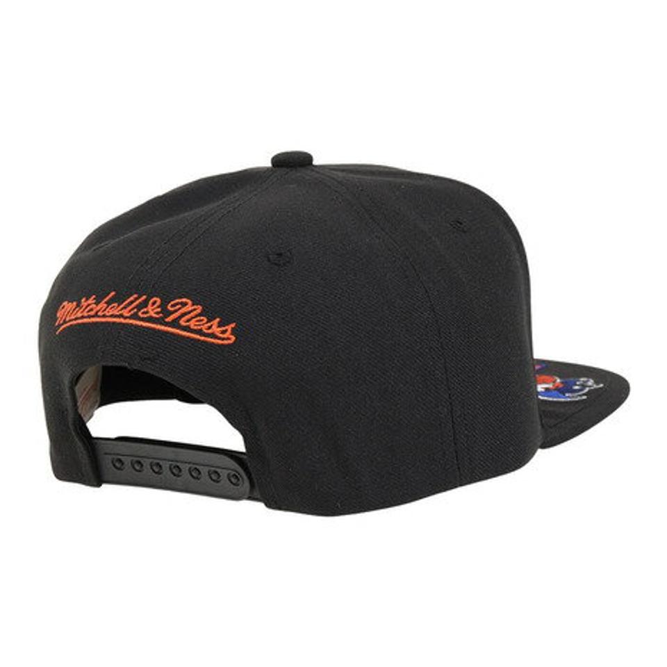 ミッチェルアンドネス（Mitchell&Ness）（メンズ）キャップ FRONT LOADED スナップバック New York Knicks HHSS2997-NYKYYPPPBLCK