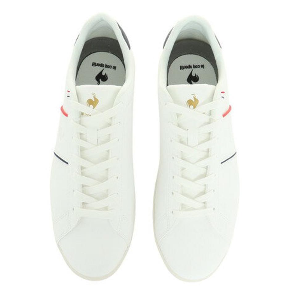 ルコックスポルティフ（lecoqsportif）（メンズ）スニーカー LCS シャトー II ホワイト QL1VJC10WN スポーツ シューズ タウン カジュアル 普段履き シンプル