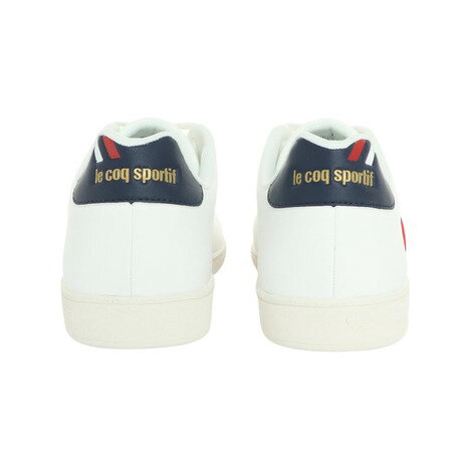 ルコックスポルティフ（lecoqsportif）（メンズ）スニーカー LCS シャトー II ホワイト QL1VJC10WN スポーツ シューズ タウン カジュアル 普段履き シンプル