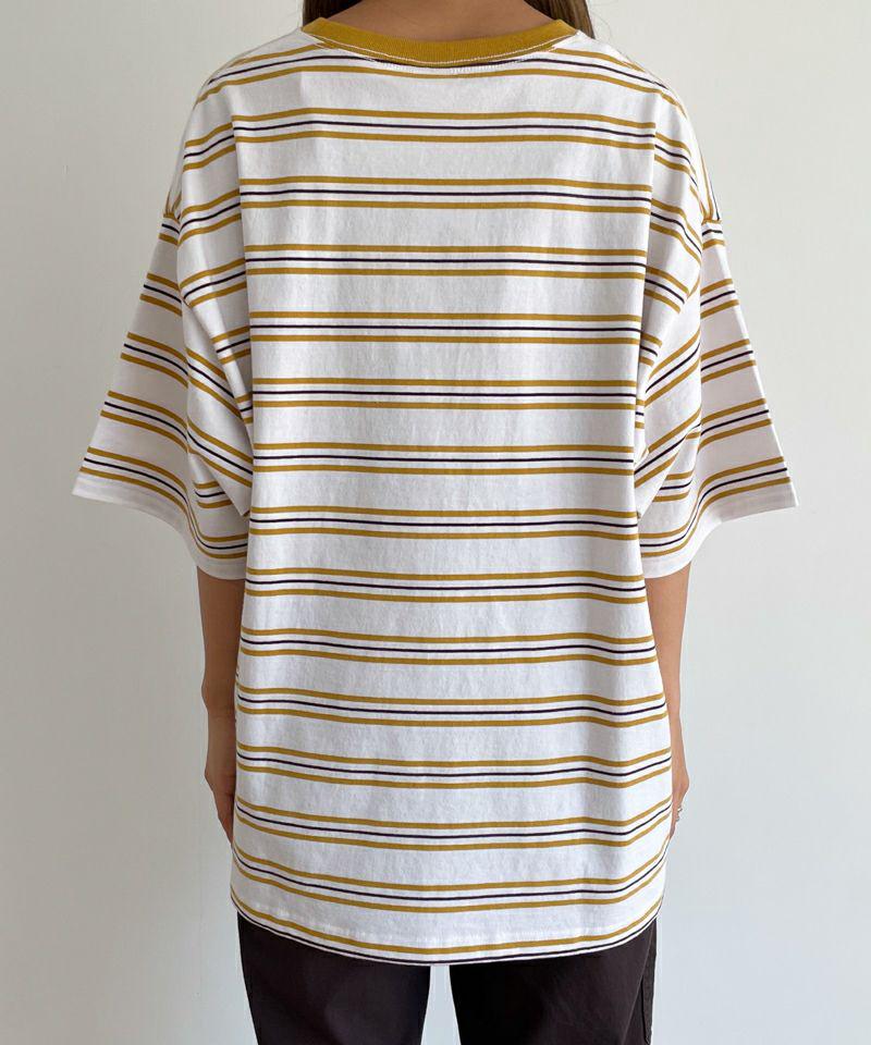【ユニセックス】FIRST DOWN(ファーストダウン)"BAGGY TEE S/S"半袖Tシャツ/F401002