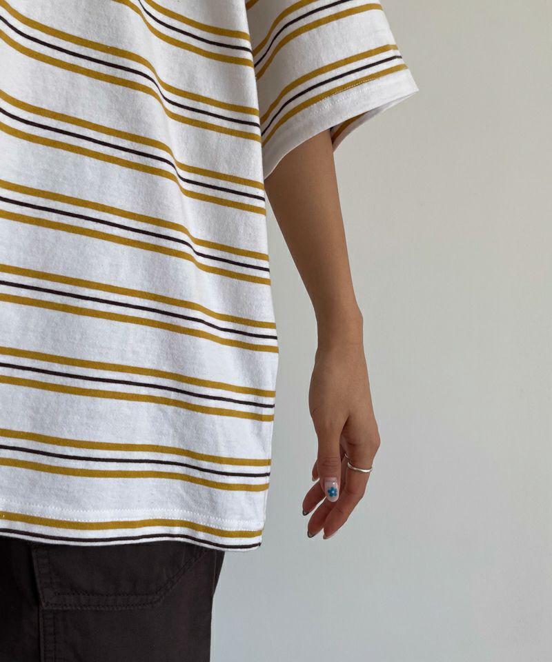 【ユニセックス】FIRST DOWN(ファーストダウン)"BAGGY TEE S/S"半袖Tシャツ/F401002