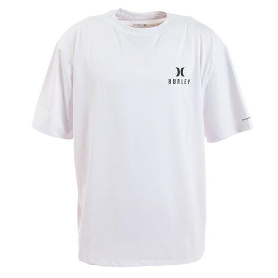 【1/25 24h限定 エントリー&対象3店舗買い回りで最大P10倍!】ハーレー(HURLEY)(メンズ)半袖Tシャツ メンズ プリントオーバーサイズ バックロゴ MSS2310029-WHT