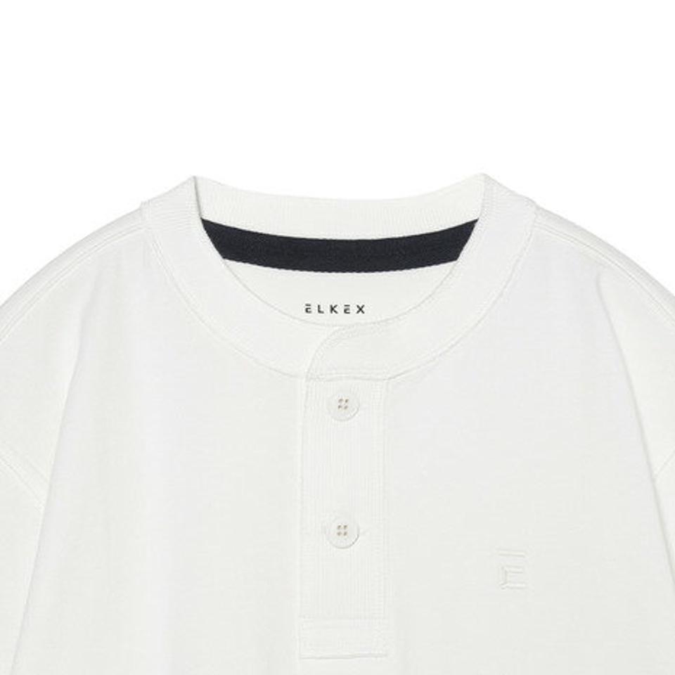 エルケクス(ELKEX)(メンズ)ベーシックヘンリー 半袖Tシャツ EKM3S10006