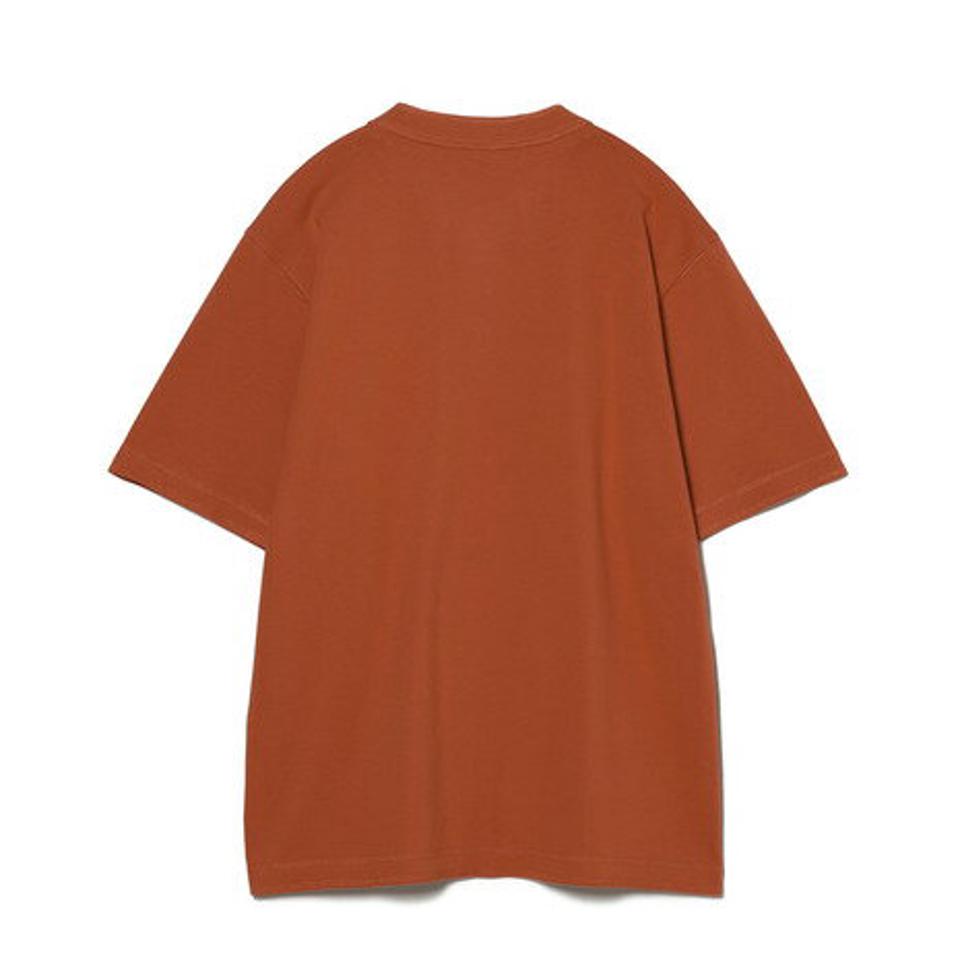 エルケクス(ELKEX)(メンズ)ベーシックヘンリー 半袖Tシャツ EKM3S10006 ORG