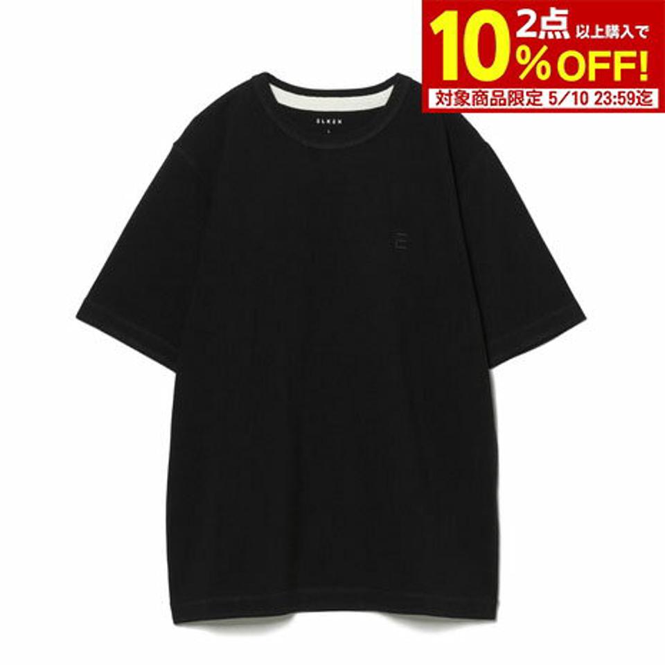 エルケクス(ELKEX)(メンズ)ベーシック クルーネック半袖Tシャツ EKM3S10005 BLK