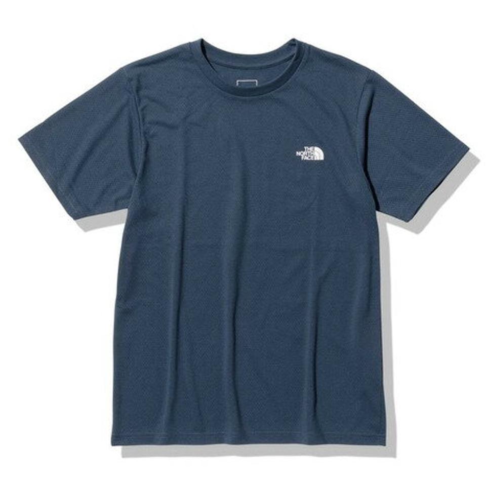ノースフェイス(THE NORTH FACE)(メンズ)ショートスリーブトレイルスタンプメッシュTシャツ NT32370 OB