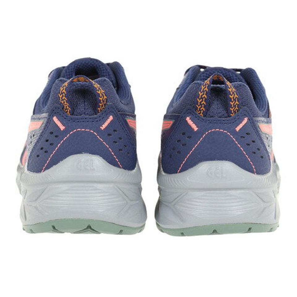 アシックス（ASICS）（レディース）ランニングシューズ ゲル ベンチャー 9 WIDE ネイビー 1012B314.400 スニーカー トレイルラン クッション 軽量