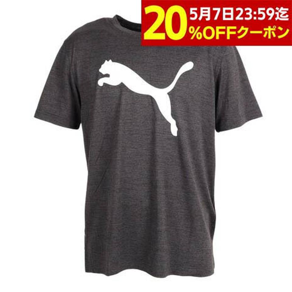 プーマ(PUMA)(メンズ)半袖Tシャツ メンズ TRAIN FAVORITE ヘザー CAT 523004
