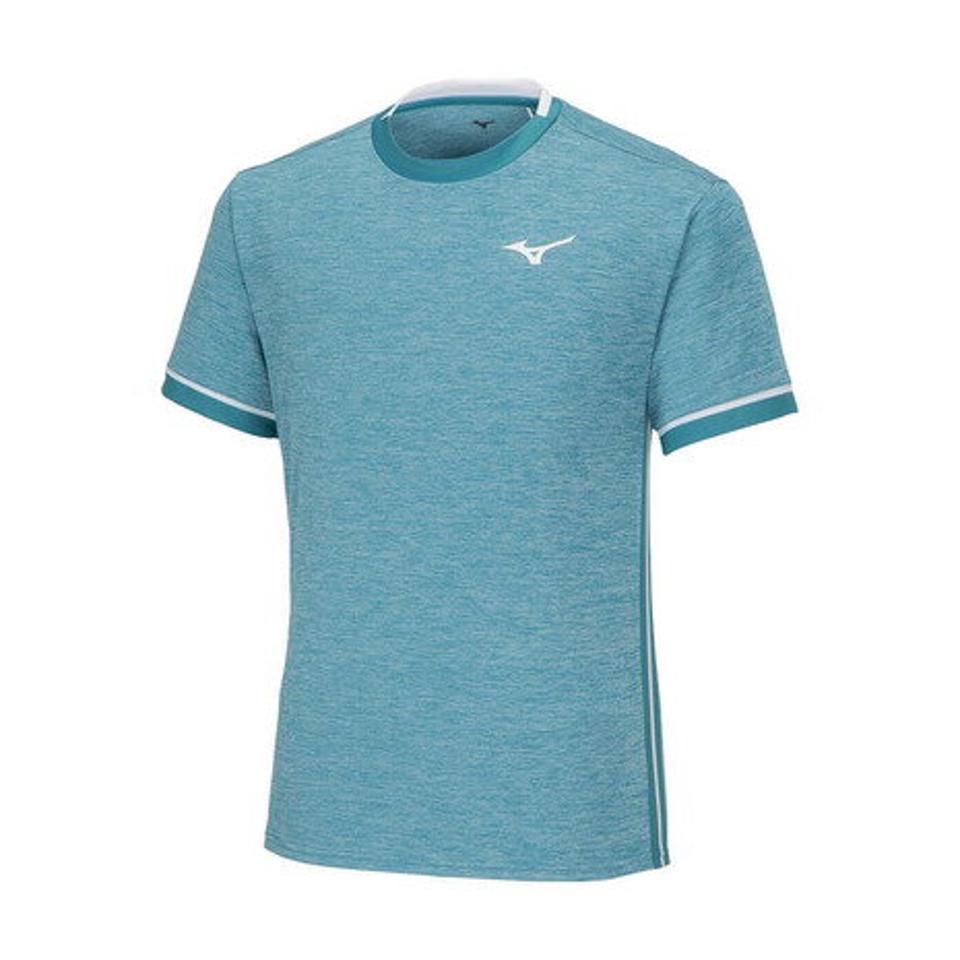 ミズノ(MIZUNO)(メンズ、レディース)バドミントンウェア ゲームTシャツ 72MAA00423