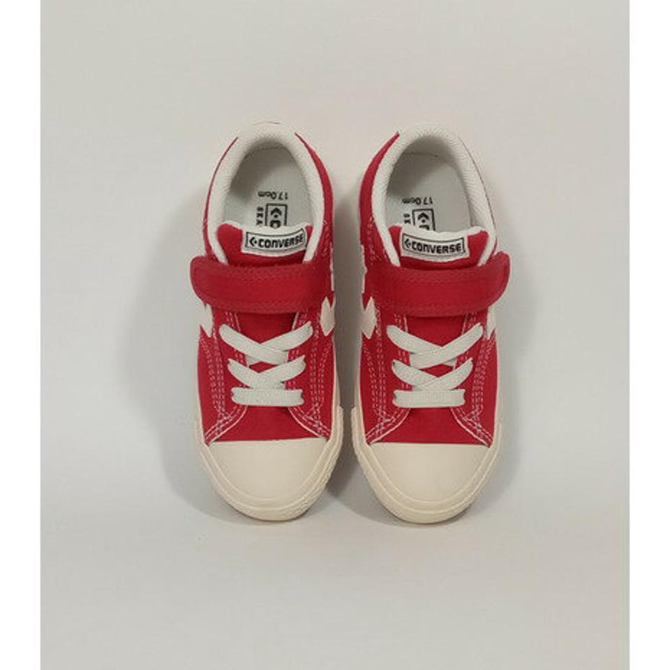【10/15 24h限定 エントリー＆対象3店舗買い回りで最大P10倍！】コンバース（CONVERSE）（キッズ）ジュニアスニーカー ボーイズ ボーダーシューズ KIDS BREAKSTAR SK V-1 37302270 37302271