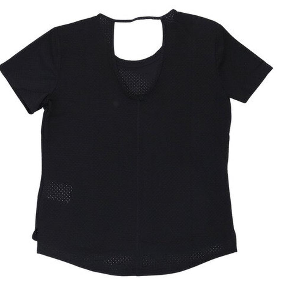 ナイキ(NIKE)(レディース)半袖Tシャツ レディース 黒 Dri-FIT ワン ブリーズ DX0132-010