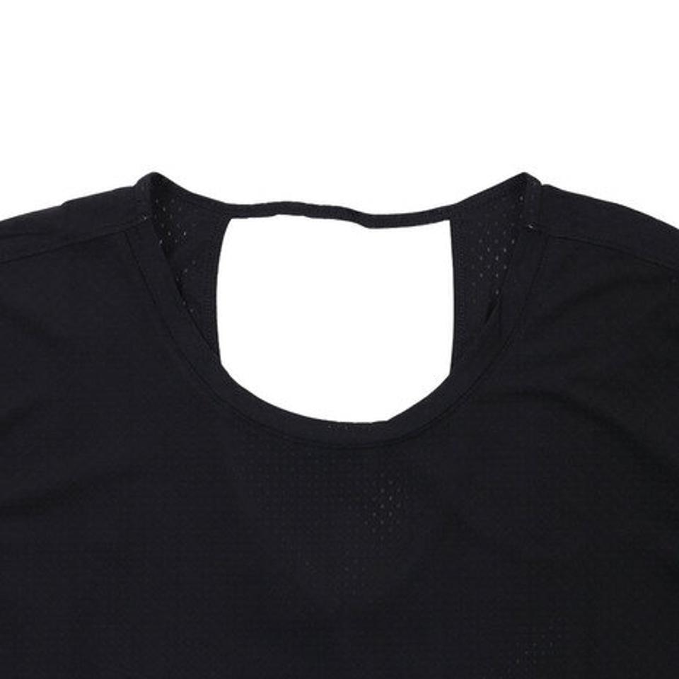 ナイキ(NIKE)(レディース)半袖Tシャツ レディース 黒 Dri-FIT ワン ブリーズ DX0132-010