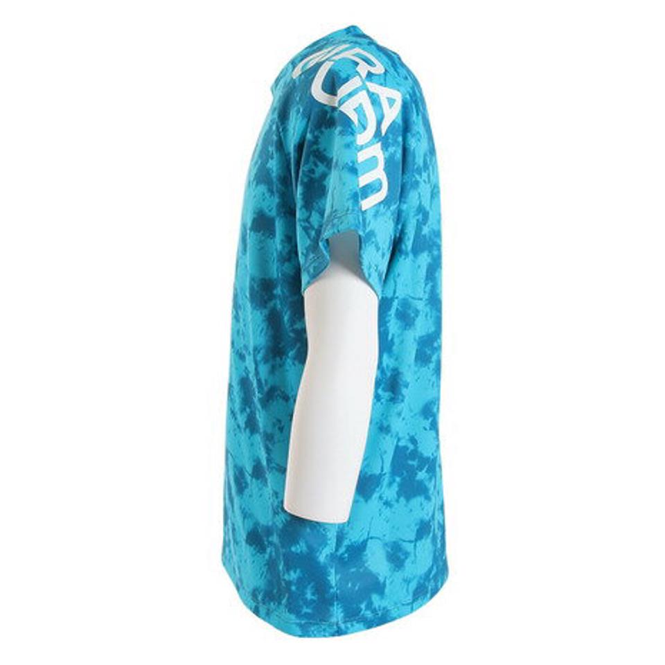 ジローム(GIRAUDM)(キッズ)半袖Tシャツ キッズ ドライプラス タイダイ CT3S0068-TR865-GRES BLU