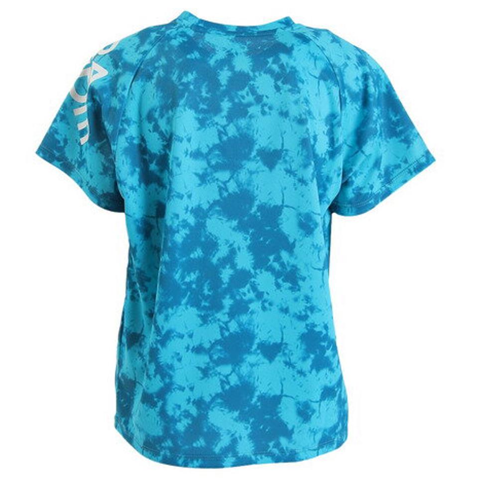 ジローム(GIRAUDM)(キッズ)半袖Tシャツ キッズ ドライプラス タイダイ CT3S0068-TR865-GRES BLU