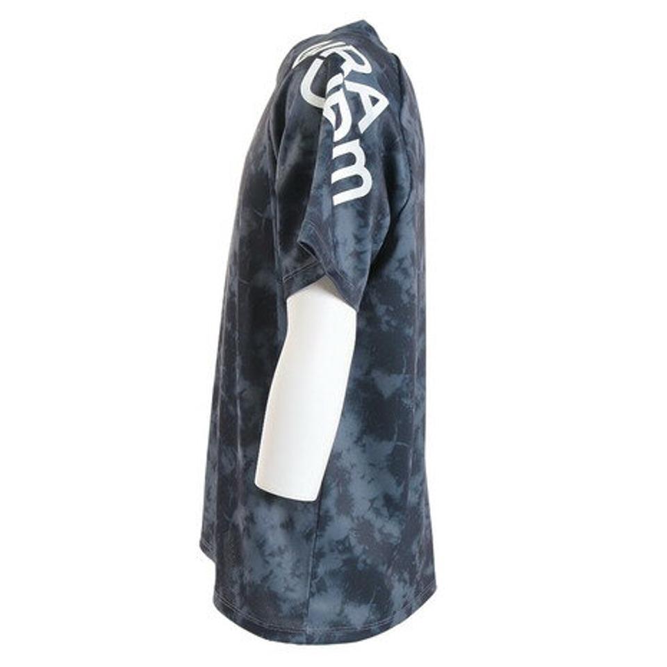 ジローム(GIRAUDM)(キッズ)半袖Tシャツ キッズ ドライプラス タイダイ CT3S0068-TR865-GRES BLK