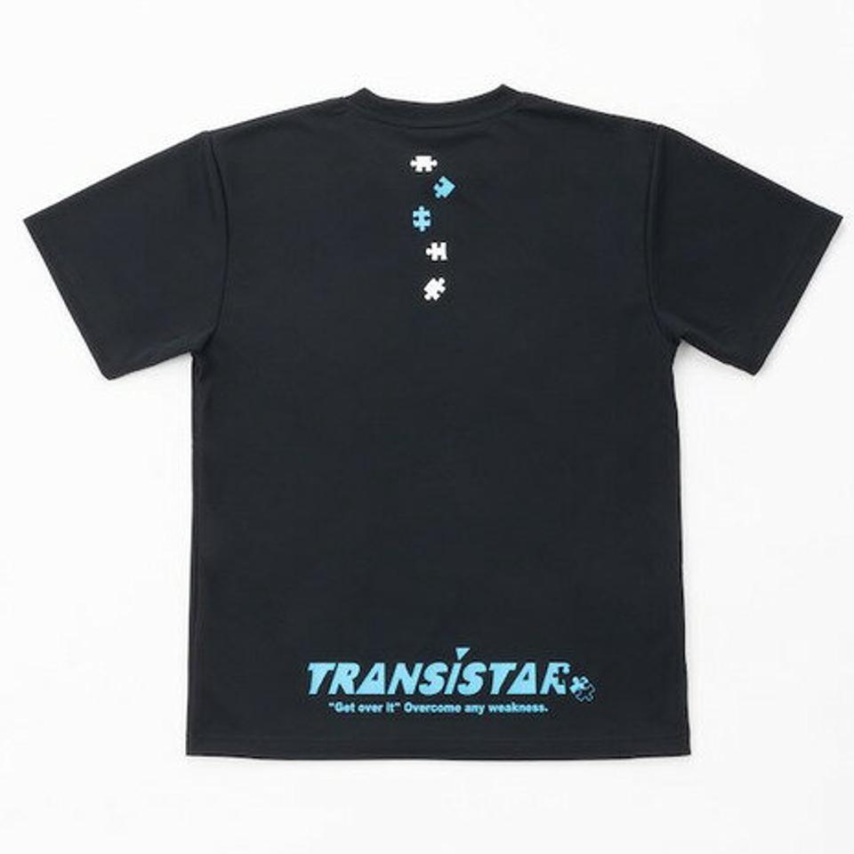 トランジスタ(TRANSISTAR)(メンズ、レディース)ハンドボールウェア 半袖ドライTシャツ パズル HB23TS03-121