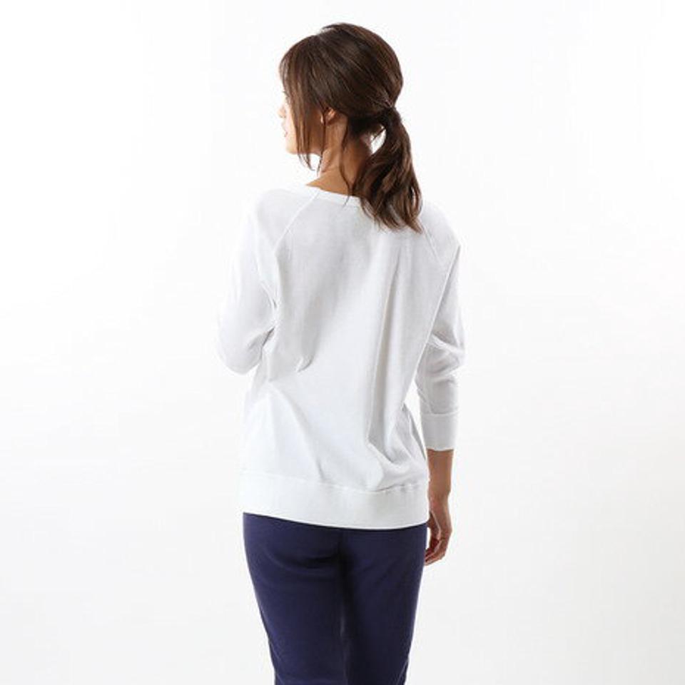 ヘインズ(Hanes)(レディース)長袖Tシャツ レディース ライトコットンラグラン HW3-V305 010