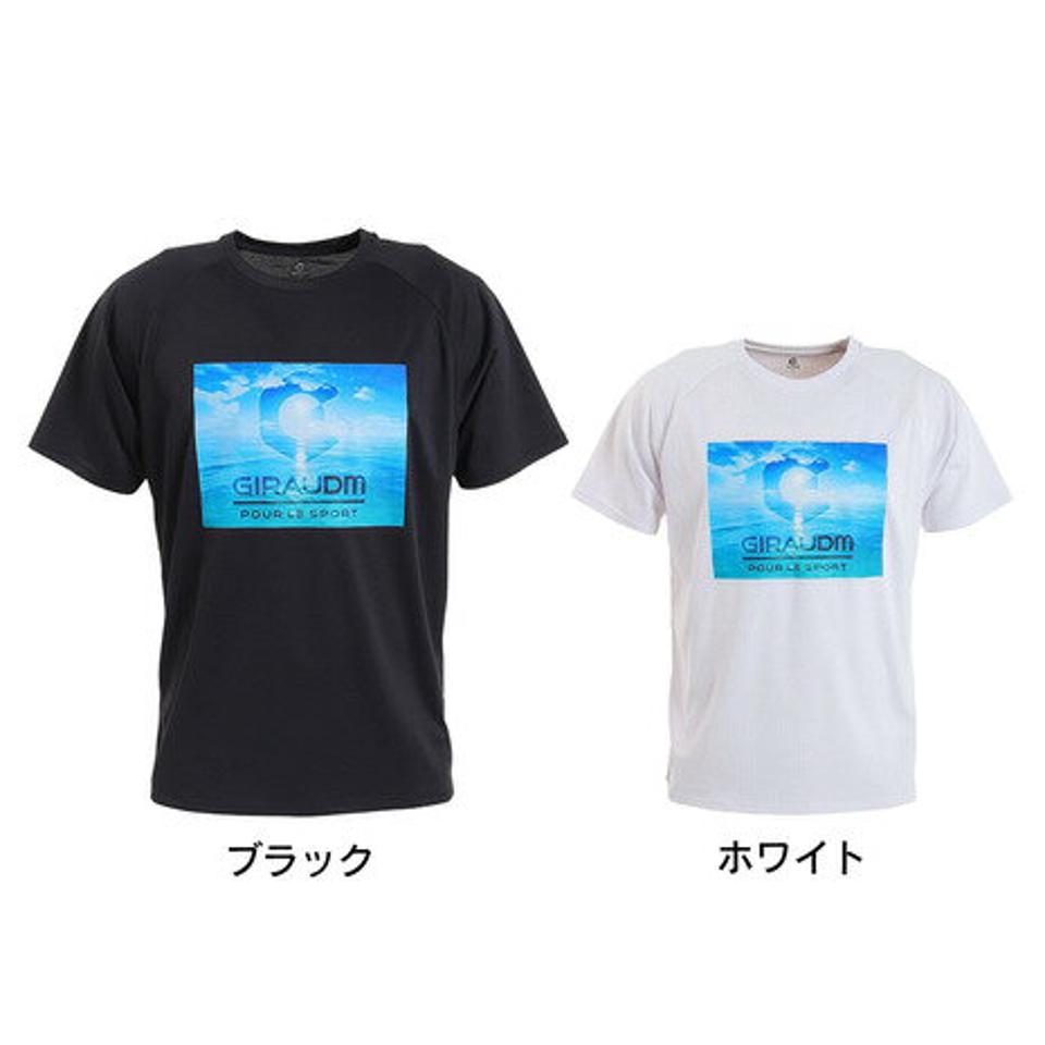 ジローム(GIRAUDM)(メンズ)半袖Tシャツ メンズ ドライプラスmesh プリント CT3S0015-TR863-GRES