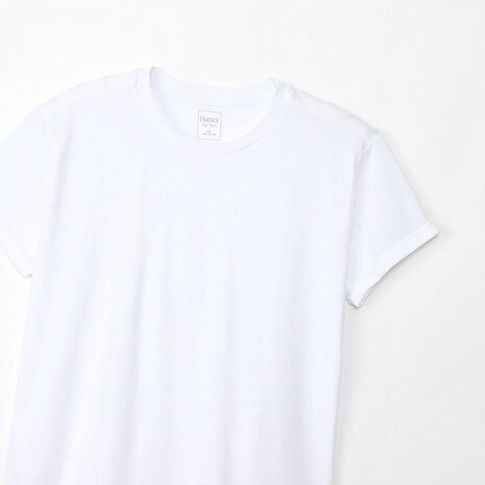 ヘインズ(Hanes)(レディース)半袖 Tシャツ レディース リフォーミングコットンキャップ HW1-X102 010