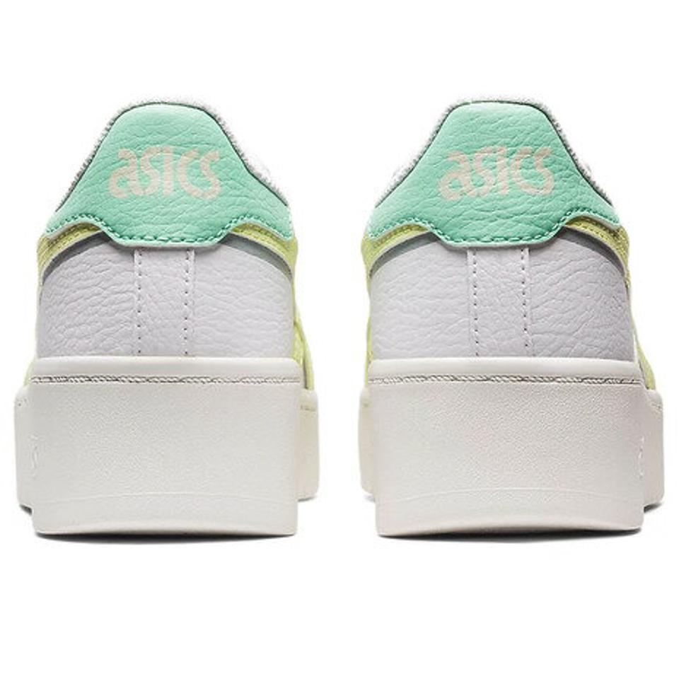 【3/10 24h限定 エントリー＆対象3店舗以上買い回りで最大P10倍！】アシックス（ASICS）（レディース）スニーカー ジャパン S PF ホワイト 1202A360.109 スポーツ カジュアルシューズ JAPAN S クッション シンプル 登校 厚底
