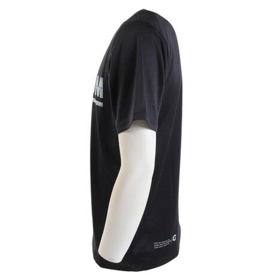 【2点10%OFFクーポン対象!8/10まで】ジローム(GIRAUDM)(メンズ)半袖Tシャツ メンズ ドライプラスmesh プリント CT3S0012-TR863-GRES