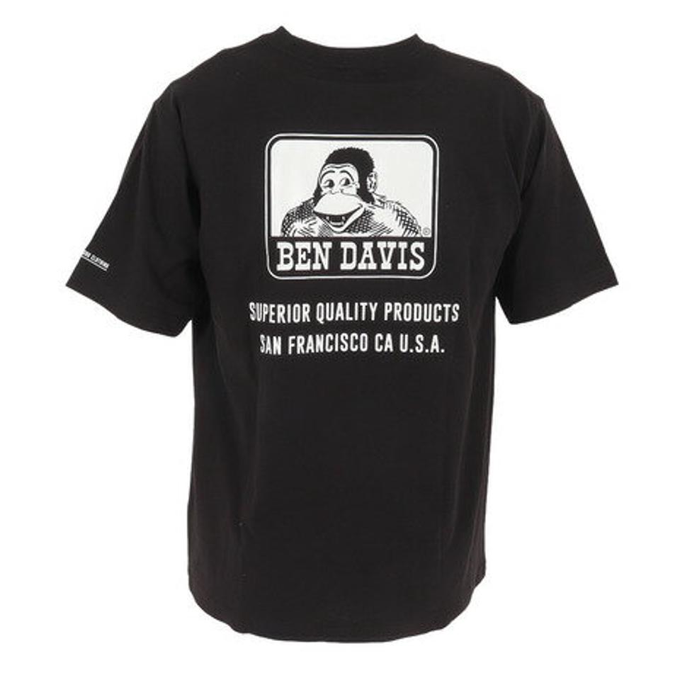 ベンデイビス(BEN DAVIS)(メンズ)半袖Tシャツ アイコンバックプリント 23580005