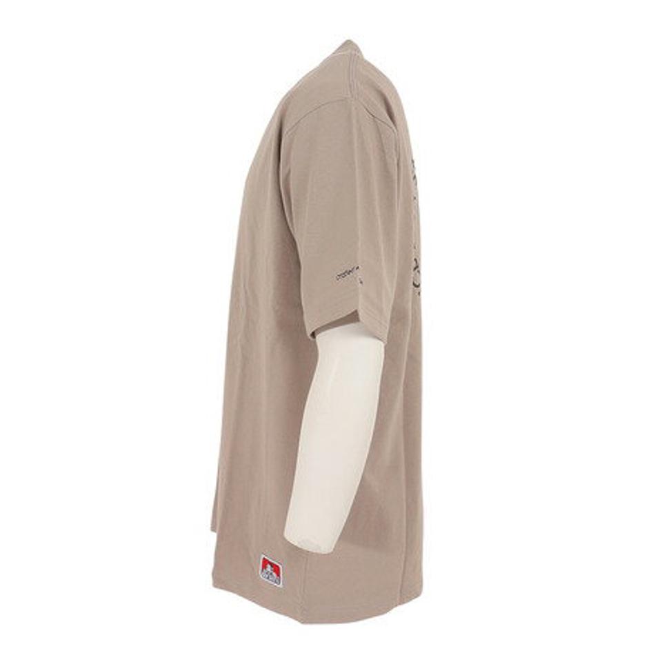 ベンデイビス(BEN DAVIS)(メンズ)ロゴ刺繍 半袖Tシャツ 23580004-SBEG