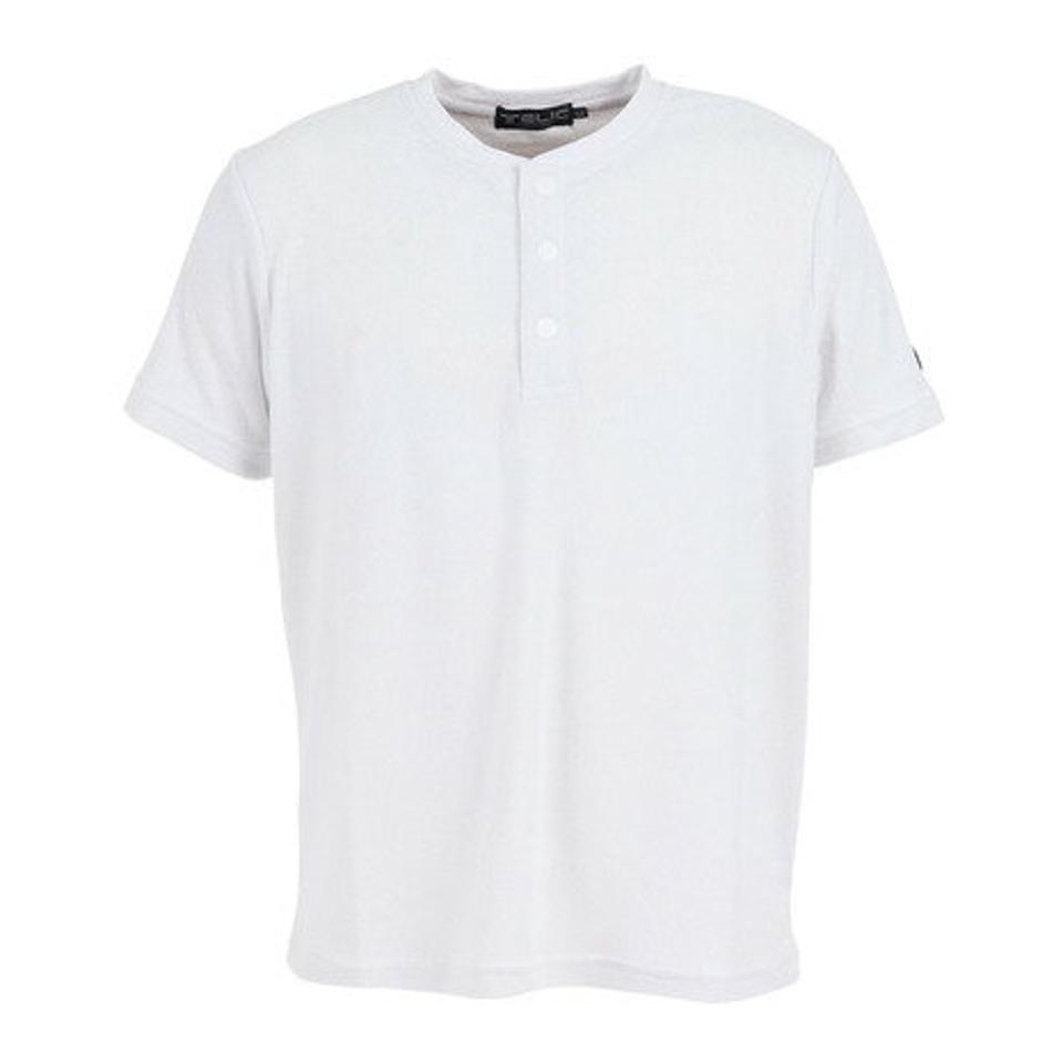 テリック(TELIC)(メンズ)半袖Tシャツ メンズ パイルヘンリーネックTシャツ TL-C025TS WHT