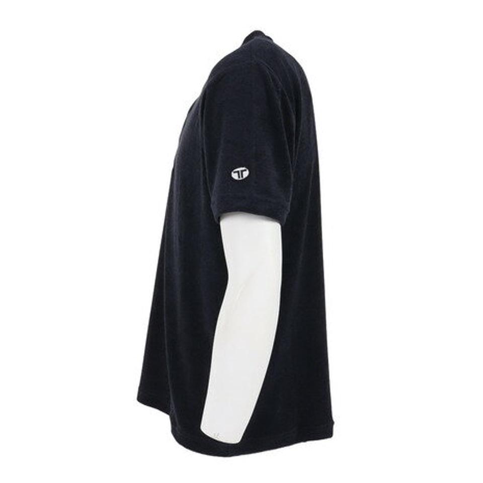 テリック(TELIC)(メンズ)半袖Tシャツ メンズ パイルヘンリーネックTシャツ TL-C025TS