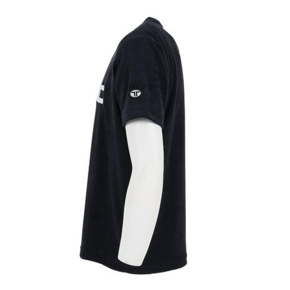 【10%OFFクーポン対象!3/14まで】テリック(TELIC)(メンズ)半袖Tシャツ メンズ パイルロゴTシャツ TL-C024TS