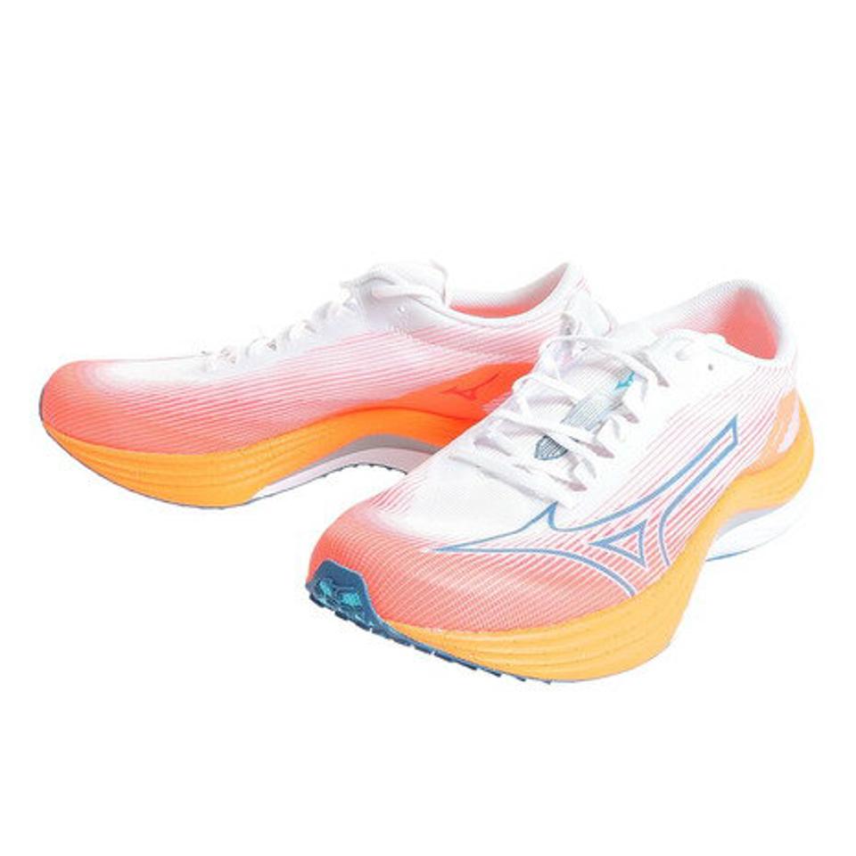 【12/10 24h限定 エントリー＆対象4店舗買い回りで最大P10倍！】ミズノ（MIZUNO）（メンズ）ランニングシューズ ウエーブリベリオンフラッシュ J1GC233501 J1GC233604 スニーカー 軽量 プレート トレーニング部活
