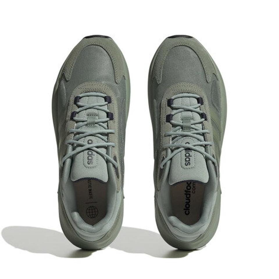 アディダス（adidas）（メンズ）スニーカー アボゼル M オリーブ H03508 シューズ スポーツ カジュアル 厚底 反発 ランニング 普段履き タウン