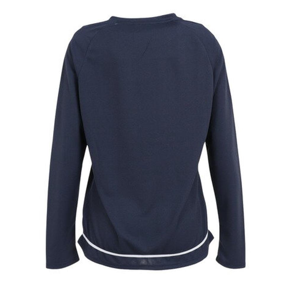 ウイルソン(Wilson)(レディース)テニスウェア レディース ラグラン 長袖Tシャツ 紫外線遮蔽率90%以上 UVカット 紫外線対策 吸水速乾 413265-NV