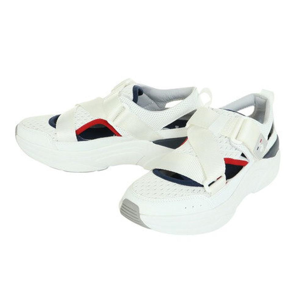 ルコック スポルティフ（le coq sportif）（レディース）スニーカー LCS ブローニュ SD ホワイト QL3VJC30WT スポーツシューズ 消臭 軽量 接触冷感 厚底 タウン