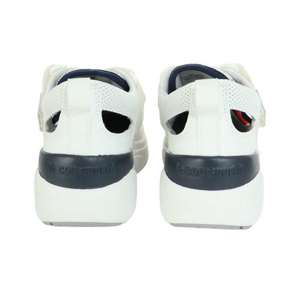ルコック スポルティフ（le coq sportif）（レディース）スニーカー LCS ブローニュ SD ホワイト QL3VJC30WT スポーツシューズ 消臭 軽量 接触冷感 厚底 タウン
