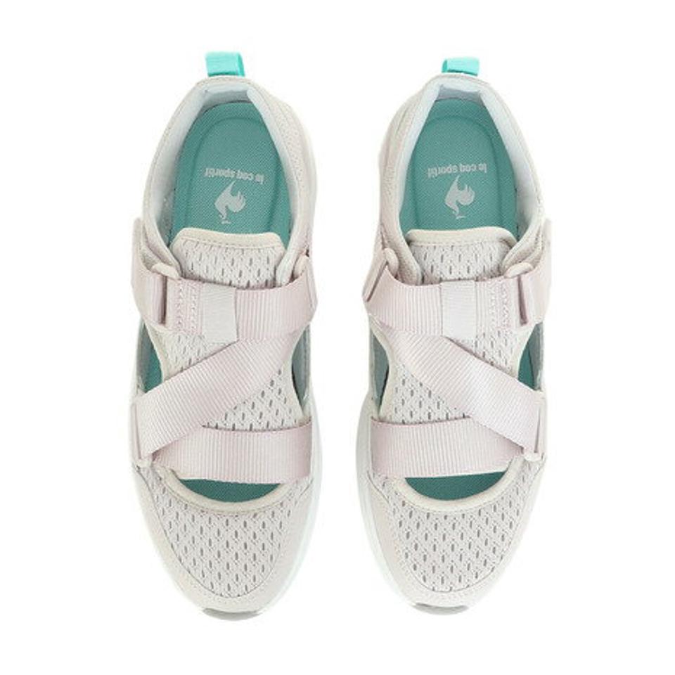 ルコック スポルティフ（le coq sportif）（レディース）スニーカー LCS ブローニュ SD QL3VJC30 スポーツシューズ 消臭 軽量 接触冷感 厚底 タウン