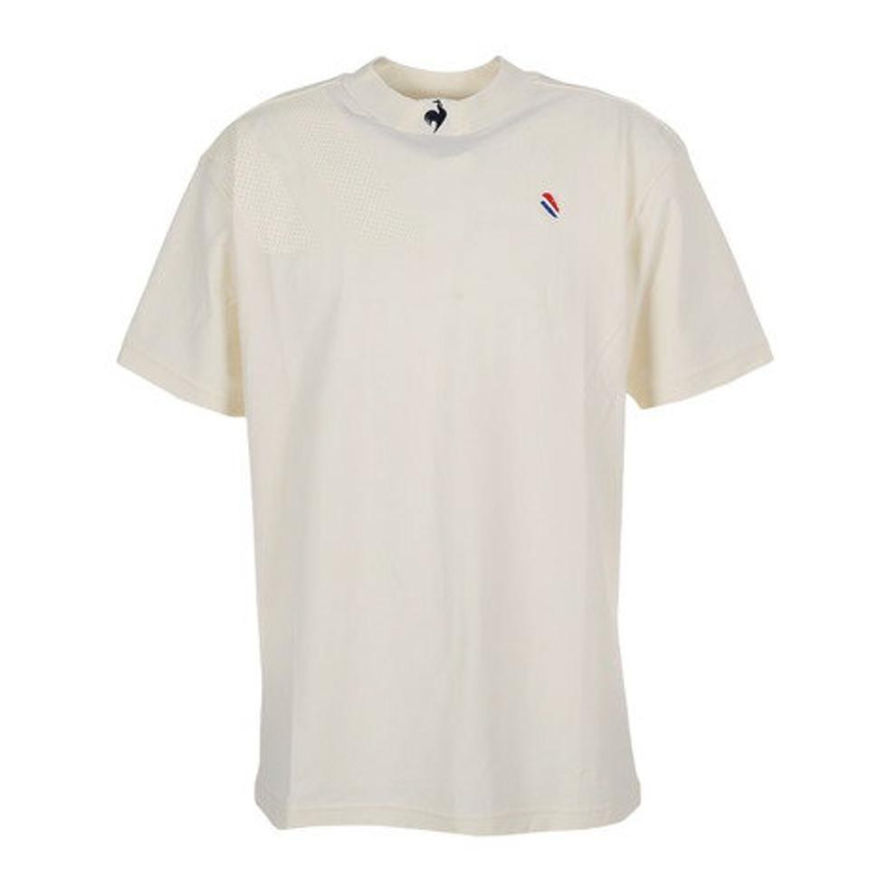 ルコック スポルティフ(le coq sportif)(メンズ)半袖Tシャツ メンズ ヘランカ SUN SCREEN QMMVJA01 WH