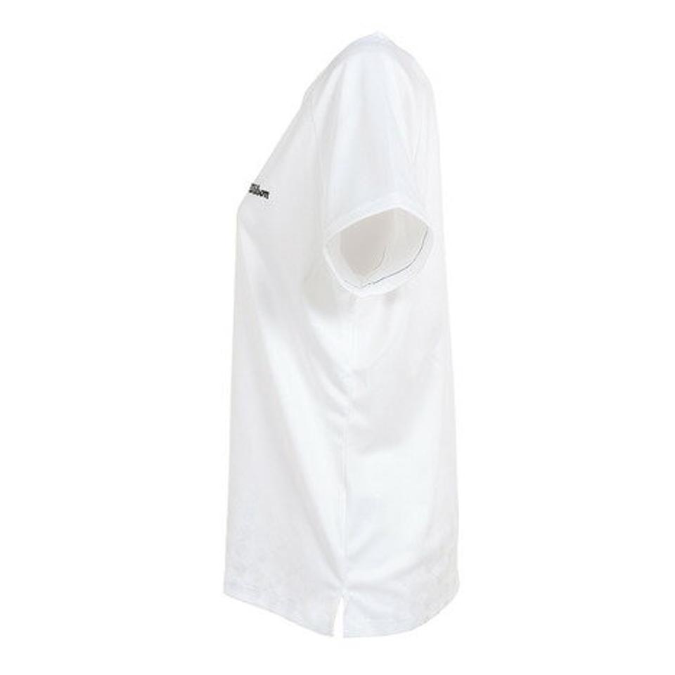 ウイルソン(Wilson)(レディース)テニスウェア レディース ShinestarパネルTシャツ 413260-WT
