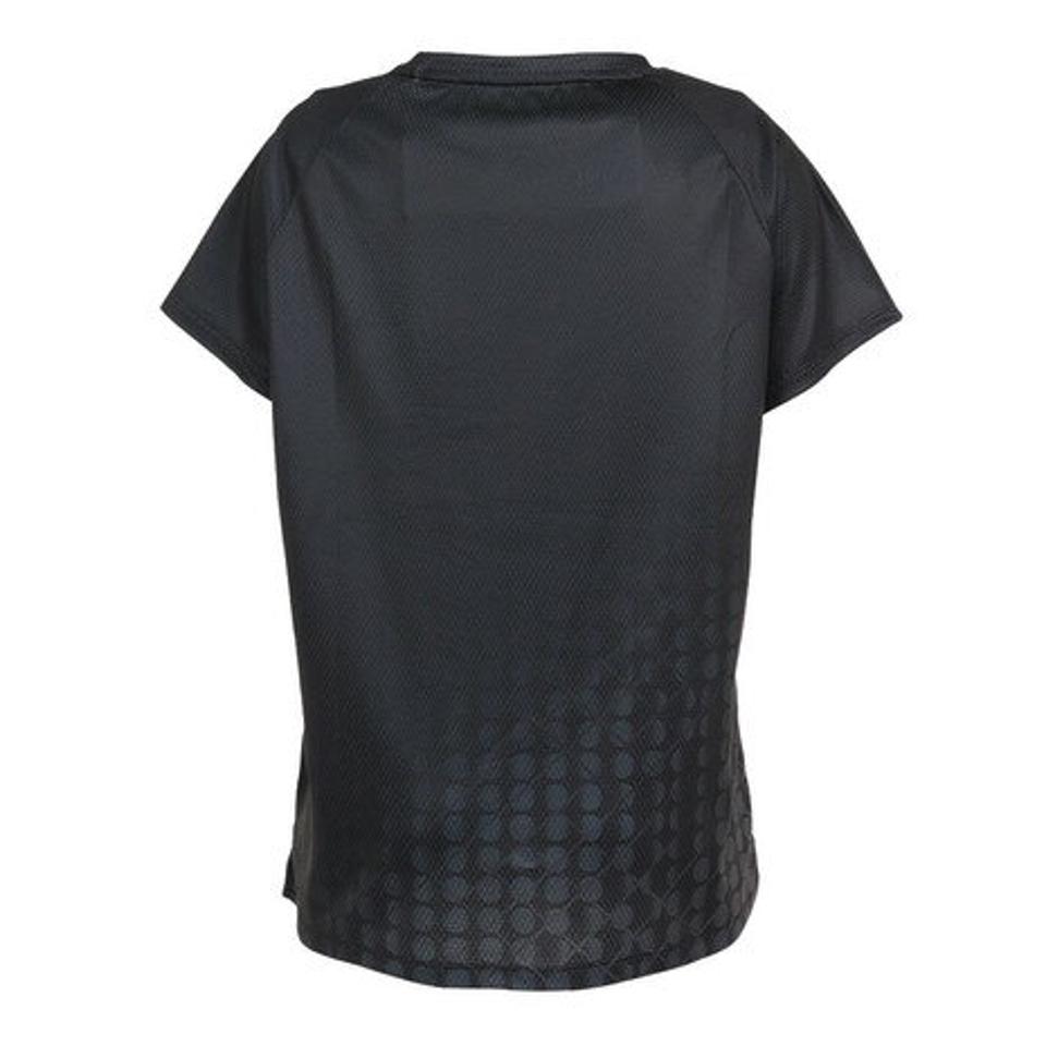 ウイルソン(Wilson)(レディース)テニスウェア レディース Shinestarパネル Tシャツ 紫外線遮蔽率90%以上 UVカット 紫外線対策 吸水速乾 413260