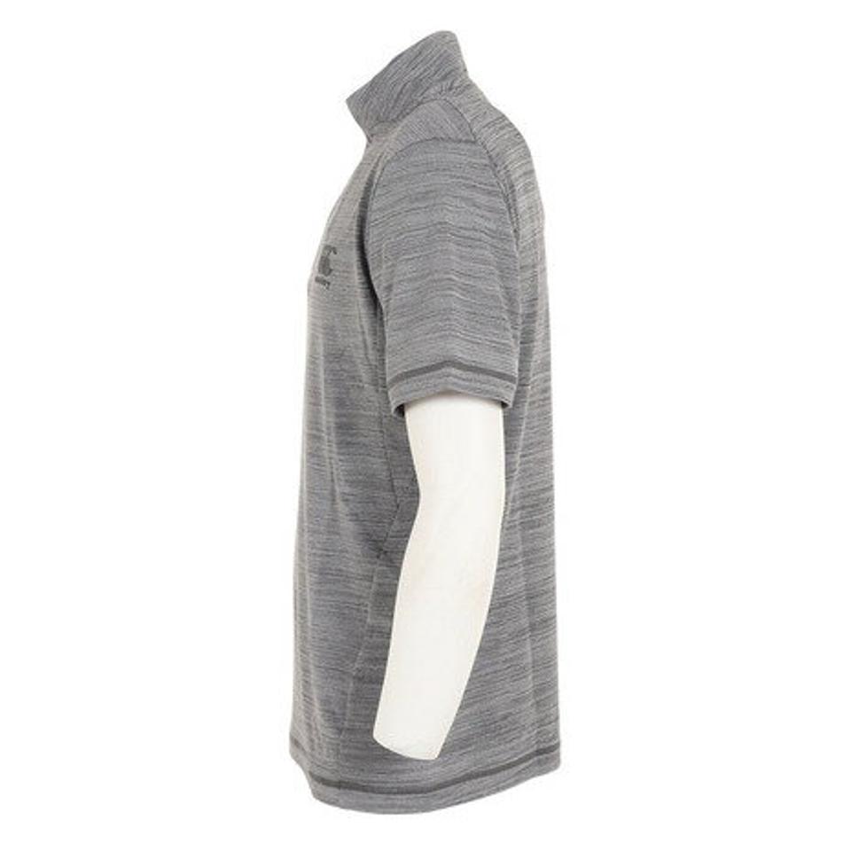 カンタベリー(canterbury)(メンズ)半袖Tシャツ メンズ ドライプラス モックネックシャツ RA33075