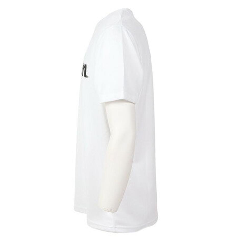 ウイルソン(Wilson)(メンズ)テニスウェア ビッグロゴドライ Tシャツ 紫外線遮蔽率90%以上 UVカット 紫外線対策 413240-WT