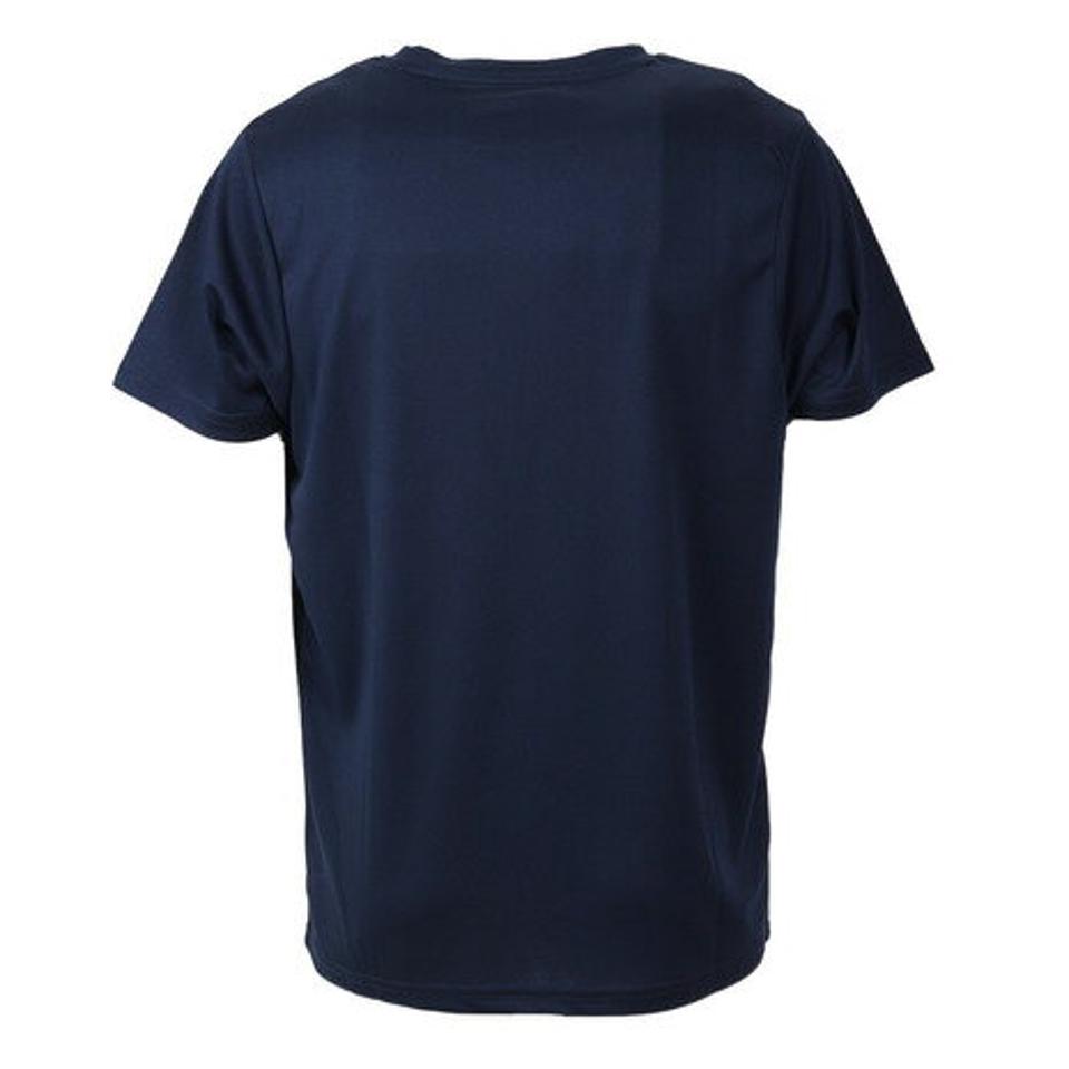 ウイルソン(Wilson)(メンズ)テニスウェア ビッグロゴドライ Tシャツ 紫外線遮蔽率90%以上 UVカット 紫外線対策 413240 -NV