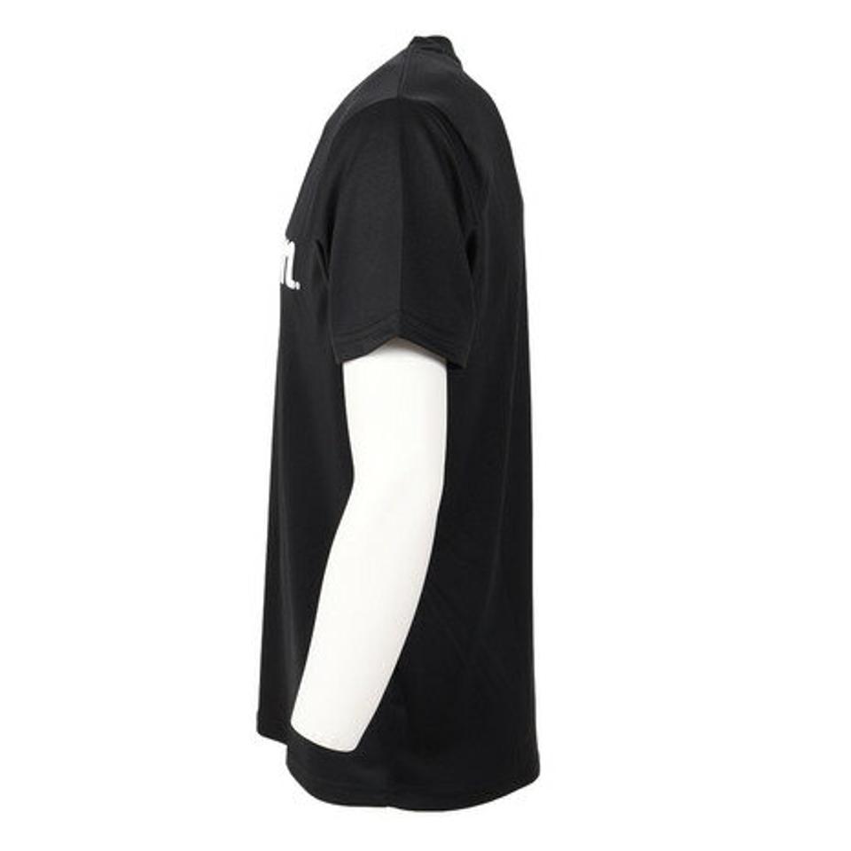 ウイルソン(Wilson)(メンズ)テニスウェア ビッグロゴドライ Tシャツ 紫外線遮蔽率90%以上 UVカット 紫外線対策 413240-BWT