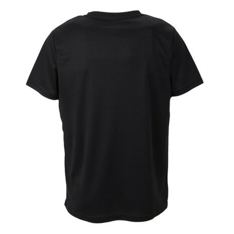 ウイルソン(Wilson)(メンズ)テニスウェア ビッグロゴドライ Tシャツ 紫外線遮蔽率90%以上 UVカット 紫外線対策 413240-BWT