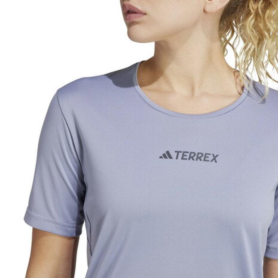 アディダス(adidas)(レディース)半袖 Tシャツ テレックス マルチ MBI57-HZ1375 パープル