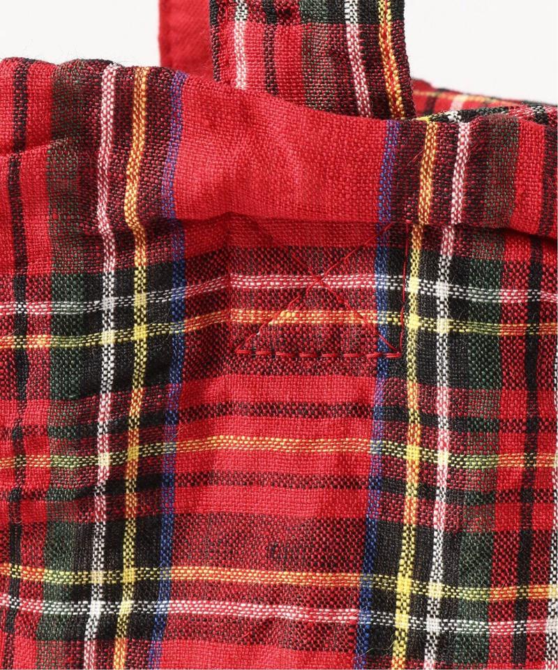 【R&D.M.Co/オールドマンズテイラー】TARTAN CHECK BAG トートバッグ（JOURNAL STANDARD FURNITURE）