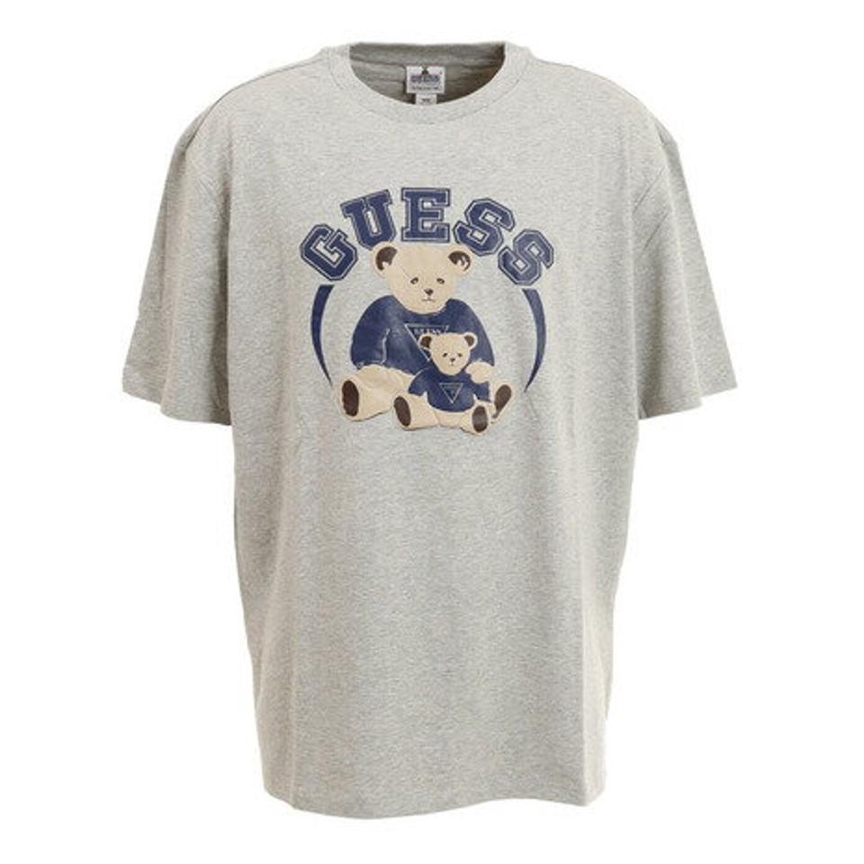 【5/10 24h限定 エントリー&対象3店舗買い回りで最大P10倍!】ゲス(GUESS)(メンズ)メンズ ベア半袖Tシャツ M1BI23K9XF1LHY
