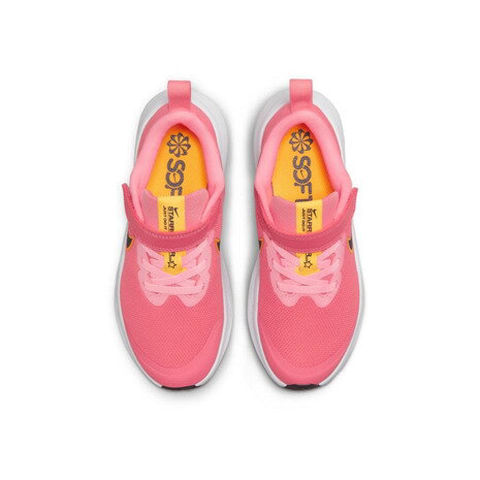 【5/10 24h限定 エントリー＆対象3店舗買い回りで最大P10倍！】ナイキ（NIKE）（キッズ）ジュニアスポーツシューズ ベルクロ ベルト付き スニーカー スター ランナー 3 PSV DA2777-800