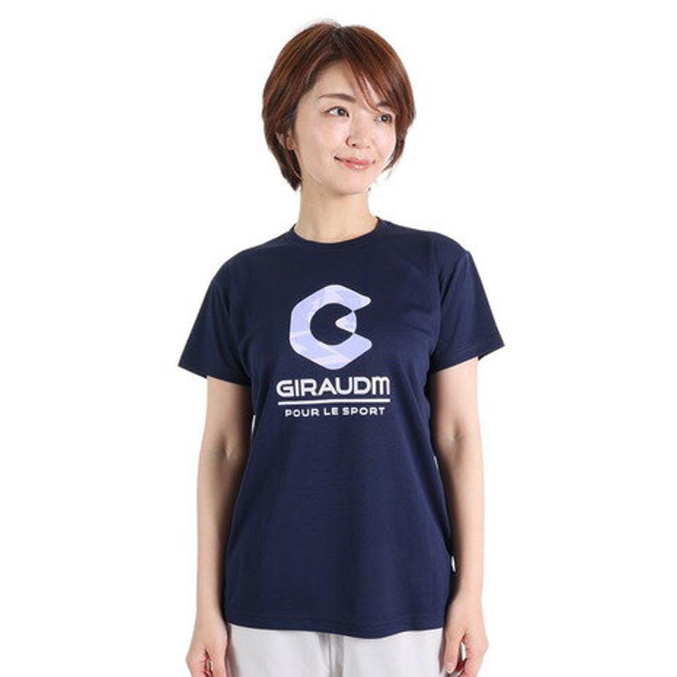 ジローム(GIRAUDM)(レディース)半袖Tシャツ レディース ドライプラス CT3S0046-TR864-GRCD NVY